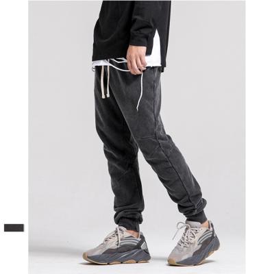 China OEM Viable Young Men Wholesale Custom Fashion Men Sports Washed Pants for sale