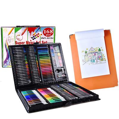 China 168 Piece Set School Painting Watercolor Pencil Oil Painting Drawing and Studying Pencils Painting Adult Art Kit Art Supplies Kid Girl Boy for sale