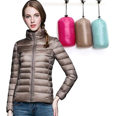 China Free shipping waterproof down jacket high quality cheap women stripper jacket in stock for sale