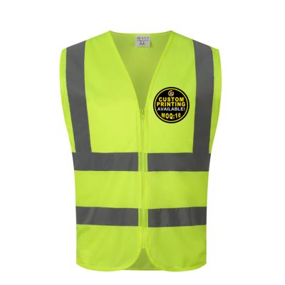 China Factory High Visibility Reflective Vest High Visibility Direct Safety Reflective Vest for sale