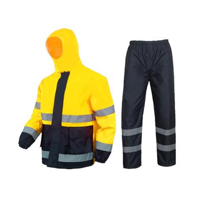 China Factory Directly Water Proof Waterproof Reflective Safety Jacket Oxford Jacket for sale