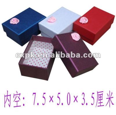 China Recyclable decorated paper box, small gift box for sale