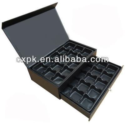 China New style recyclable, two-layer, 30 separations chocolate box, lover's gift packaging box for sale