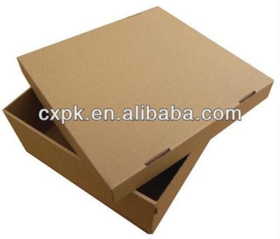 China Recyclable supply lid and bottom trusses box, collect box, e groove corugated box for sale