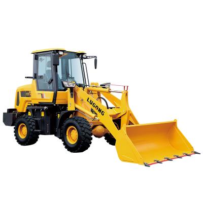 China Multifunction Hotels Lugong 1.8 Ton Mini Payloader Diesel Engine Wheel Loader for sale