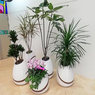 China Latest Durable Material Custom Flower Pots Designs Decorative Indoor Home Cute Planter For Outdoor Garden Flower Plant Pots for sale