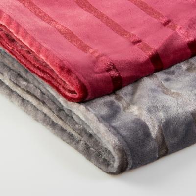 China Textiles Fabrics Antistatic 100% Polyester Knitted Flannel Fleece Fabric for sale