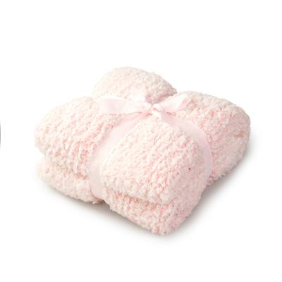 China Colors Sherpa Wool Blanket Anti-pilling Muslin Wrap Blankets For Baby Crib for sale