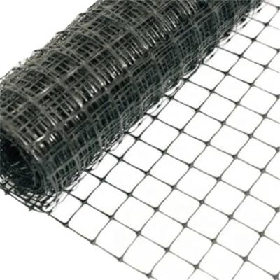 China Hot sale 8-100GSM pp tape netting high quality black strong plastic stretch bird mole netting chicken farm fence deer netting for sale