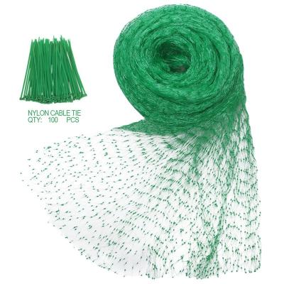 China 100% Agricultural Mesh HDPE Anti Bird Netting For Greenhouse And Bird Netting For Garden for sale