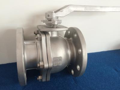 China 10K JIS SS Flanged Ball Valve SCS13 / SCS14 2-PC TYPE Manual Industrial Ball Valves for sale