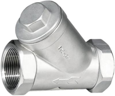 China Stainless Steel Y Type Check Valve with Screw End for Water / Oil / Gas 800wog for sale