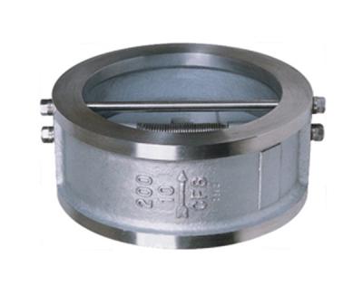 China Extremidade dupla API 6D da flange da classe 150-1500 da válvula de verificação da placa do aço de molde à venda