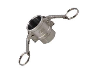 China Stainless steel Fittings and Couplings D - Coupler 150LB 3/8