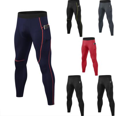 China Custom Made Breathable Running Sports Tight Breathable Gaiters Cooldry Compression Fitness Gym Legging Men Jogger For Mens Clothing RS00654 for sale