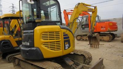 China KOMATSU PC55MR-2 en venta, mini excavador usado 5T en venta