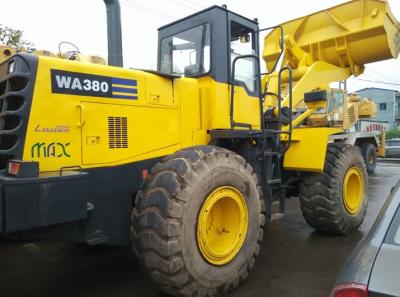 China Cargador usado de la rueda delantera de KOMATSU WA380-3 en venta en venta