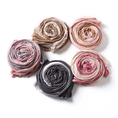 China Wholesale Hot Selling Hijab Medium Pins Scarf Ladies Soild Color Chiffon Muslim Scarf Fabric For Women for sale