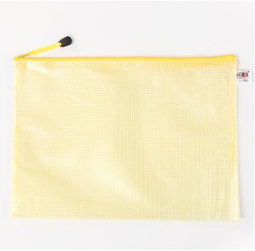 China PP thickened multi-specification zipper office storage folder student classification stationery bag en venta