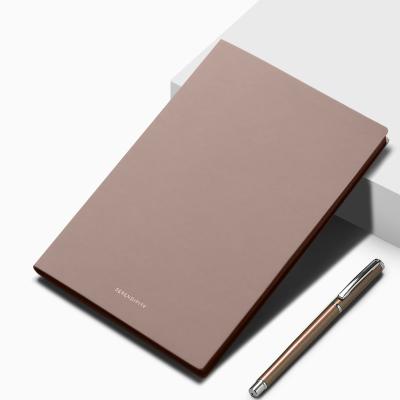 中国 2022 Design Magnetic New Business Personalized Planner PU Cover Notebook Custom Hot Stamp Brand Logo 販売のため