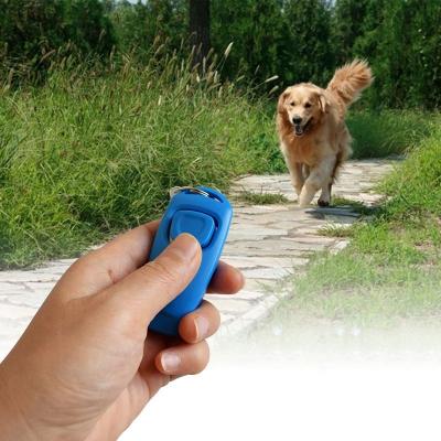 China Sustainable Manufacturer Dog Training Whistle Stop Barking Whistle With Pet Supplies Dog Training Clicker for sale