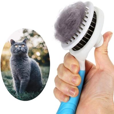 China Viable Manufacturer Pet Hair Remover Comb Professional Special Dog Hair Needle Grooming Brush Pet Cleaning for sale