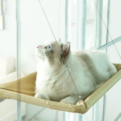 China Stocked Amazon Pet Supplies Sucker Style Cat Hammock Bed Window Seat Hot Selling Hammock for sale