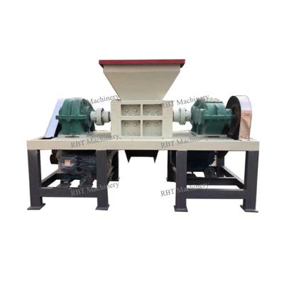 China Multifunctional Double Shaft Bucket Shredder Machine Truck Tire Plastic Shredder Machine for sale