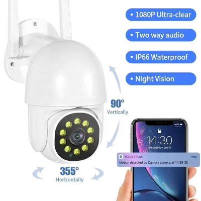 China Newcomer 1080P YI IOT Starlight Support 2.4G 5G WiFi IP Camera Security Wireless Built-in PTZ Outdoor Siren CCTV Camera for sale