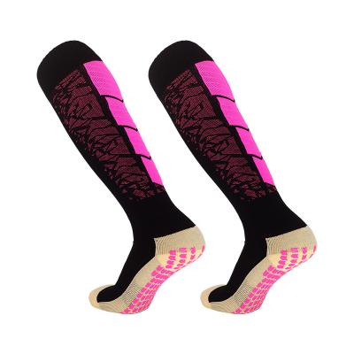 China C003 Men's Sole Sports Rubber Socks Breathable Towel Knee-Length Stockings for sale