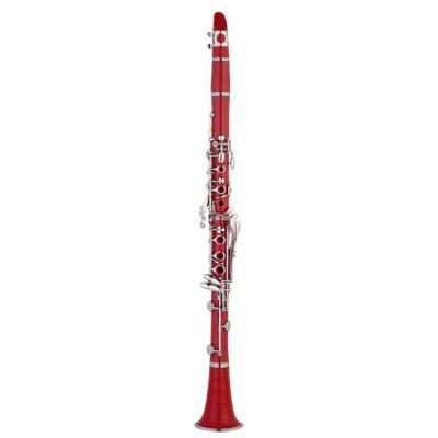 China Nickel Plated ABS Clarinet / 17 Keys Clarinet / Color Clarinet With Nickel Keys for sale