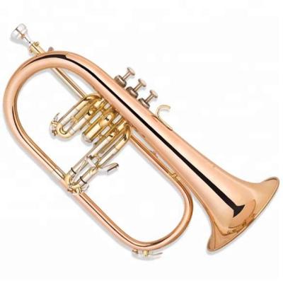 China Popular Lacquer Flugelhorn/Flugelhorn/Golden Flugel Horn for sale