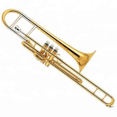 China Gold Lacquer F Head Trombone for sale