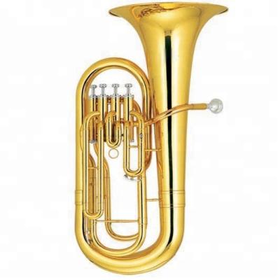 China Gold lacquer euphonium 4 valves/euphonium keys for sale