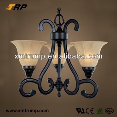 China Traditional European Residential Area Decorative Iron Chandeliers for sale