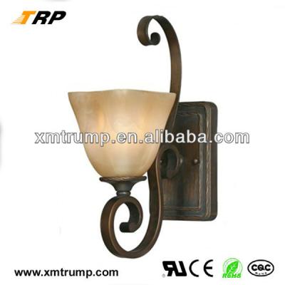 China Residential Modern Bronze Iron Decoration European Style Wall Light for sale