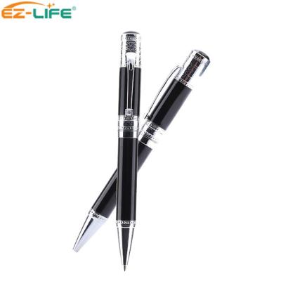 China Luxury New 2021 Ballpoint Pen Gift For Men's Black Heavy Copper Metal Luxury High Quality Custom Ballpoint Pen China Pen Tip for sale