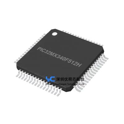 China STANDARD PIC32MX340F512H-80I/PT Brand new Original Integrated Circuit Electronic Components Microcontroller Mcu Drive Ic BOM supplier for sale