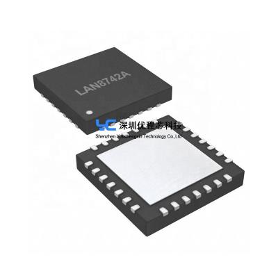 China STANDARD LAN8742A-CZ Brand new Original Integrated Circuit Electronic Components Microcontroller Mcu Drive Ic BOM supplier for sale