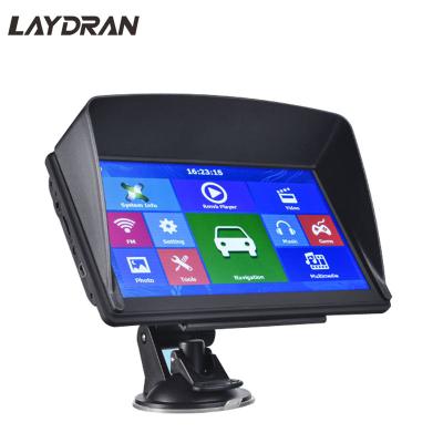 China Hot Amazon 800Mhz MSD 2531 84h 3 Truck Car GPS Automotive Navigation System with 512mb 8gb MAP Sunshade 2020 for sale