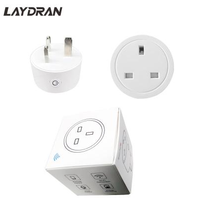 China Voide Timing/Power Guide 16A UK Smart Wifi Socket Outlet For Home Bedroom Wifi Wireless Socket Outlet For Alexa Google Home By Tuya App for sale