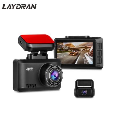 China 2CH Ultra HD NIGHT VISION Car Camera, Dual Dashcam 4K for Front and 1080P for Rear with WIFI GPS Tracking and Gesture Photo Shooting for sale