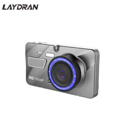 China Wholesale Factory Price G-sensor Dual HD 1080P Auto Camera DVR Recorder For Car With 4 Inch Screen And Backup Auto Cam for sale