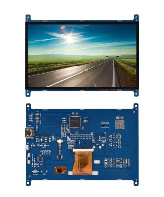 China Industrial Application 5.0 Inch LCD Display 800*480 Raspberry 2.0 Touch With HMI USB Interface for sale