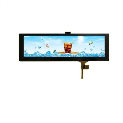 China 8 inch bar lcd display1600*480 stretched 16:3 lcd to display for bus advertising information 8 inch for sale