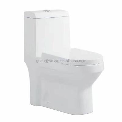 China Wc Sanitary Traditional Wash Down Sanitary Wash Down Bathroom Basin Design Double-Flow Middle East Export Middle East Ware One Piece Toilet Bowl for sale