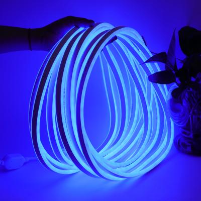 China LANDSCAPE AC220V-240V Blue Lighting Double Sided LED Strips Waterproof 8*18mm SMD 2835 LED Strip Neon Light Party Christmas Decoration for sale