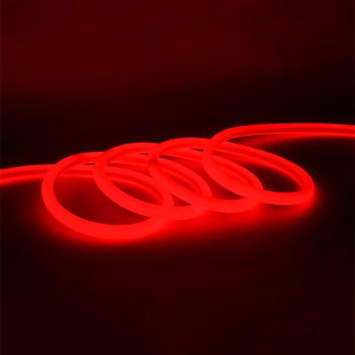 China Hot Selling LANDSCAPE DC12V 360 Degree Round Red Light Waterproof Flexible Belt SMD 2835 LED Strip Neon Lamp Festival Decor Wholesale for sale