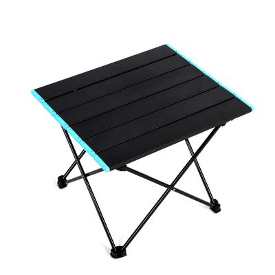 China OEM Custom Outdoor BBQ Outdoor Picnic Portable Foldable Folding Fishing Aluminum Camping Table for sale