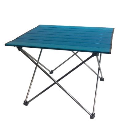 China Singda BBQ Beach Traditional Lightweight Collapsible Mini Camping Table Folding Outdoor Cooking Aluminum Splicing Table Small for sale